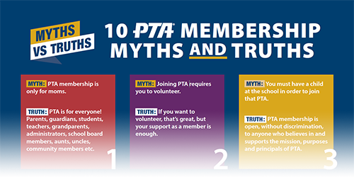 10 PTA Membership Myths and Truths